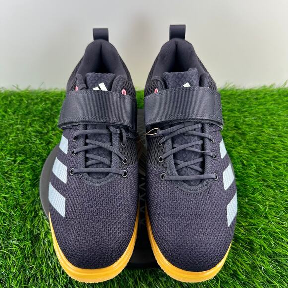 Adidas Powerlift 5 Men Size 9.5 Purple Training Weightlifting Shoes IG1775 NEW - Picture 3 of 9